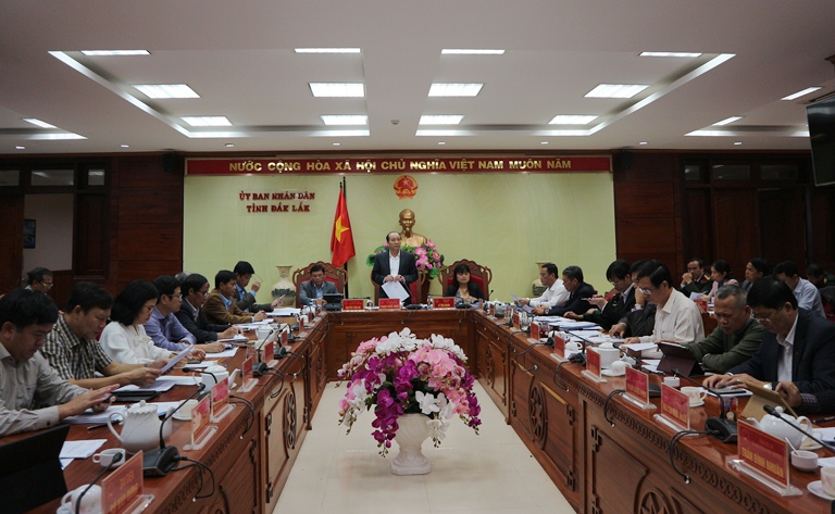 UBND tỉnh thông qua các nội dung trình HĐND tỉnh khóa IX